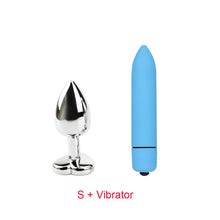 Load image into Gallery viewer, Silicone Dildo Bullet Vibrator