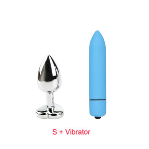 Silicone Dildo Bullet Vibrator